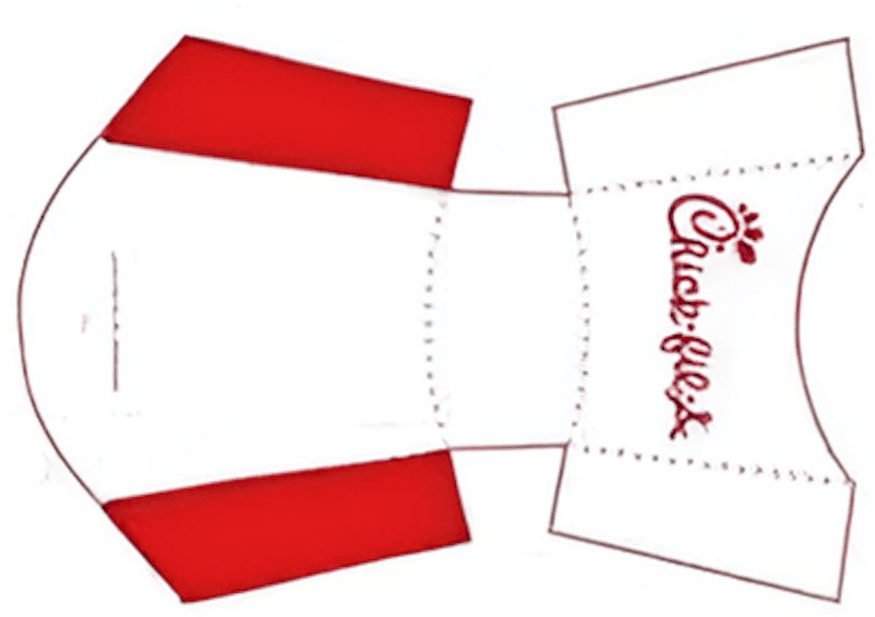 Chick-fil-A french fries container