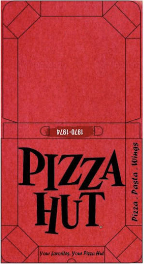 Halloween-themed Pizza Hut box