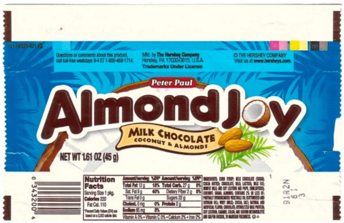 Almondjoy milk chocolate