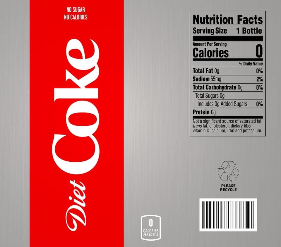 Diet Coca Cola can