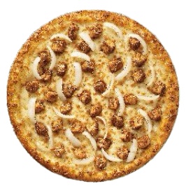 Pizza pepper barbeque onion