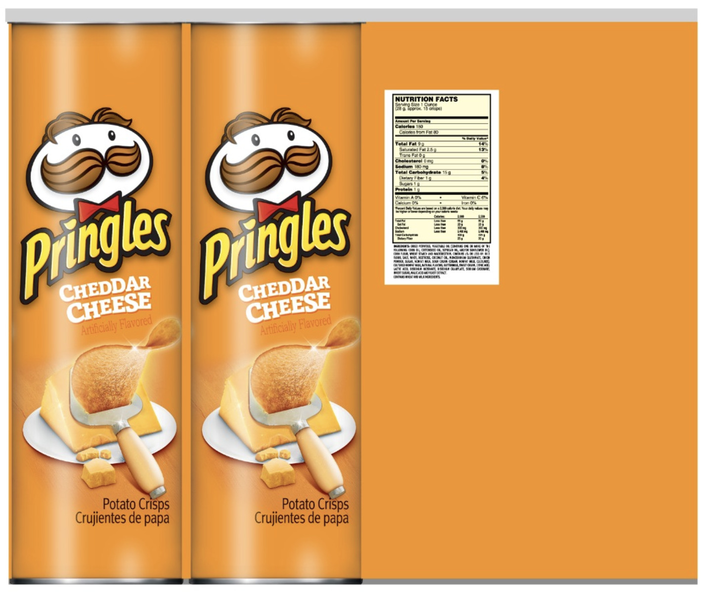 Pringles cheddar cheese