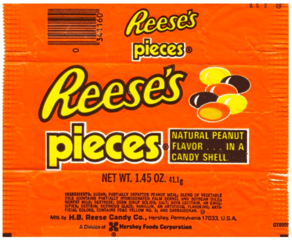 Reese's pieces